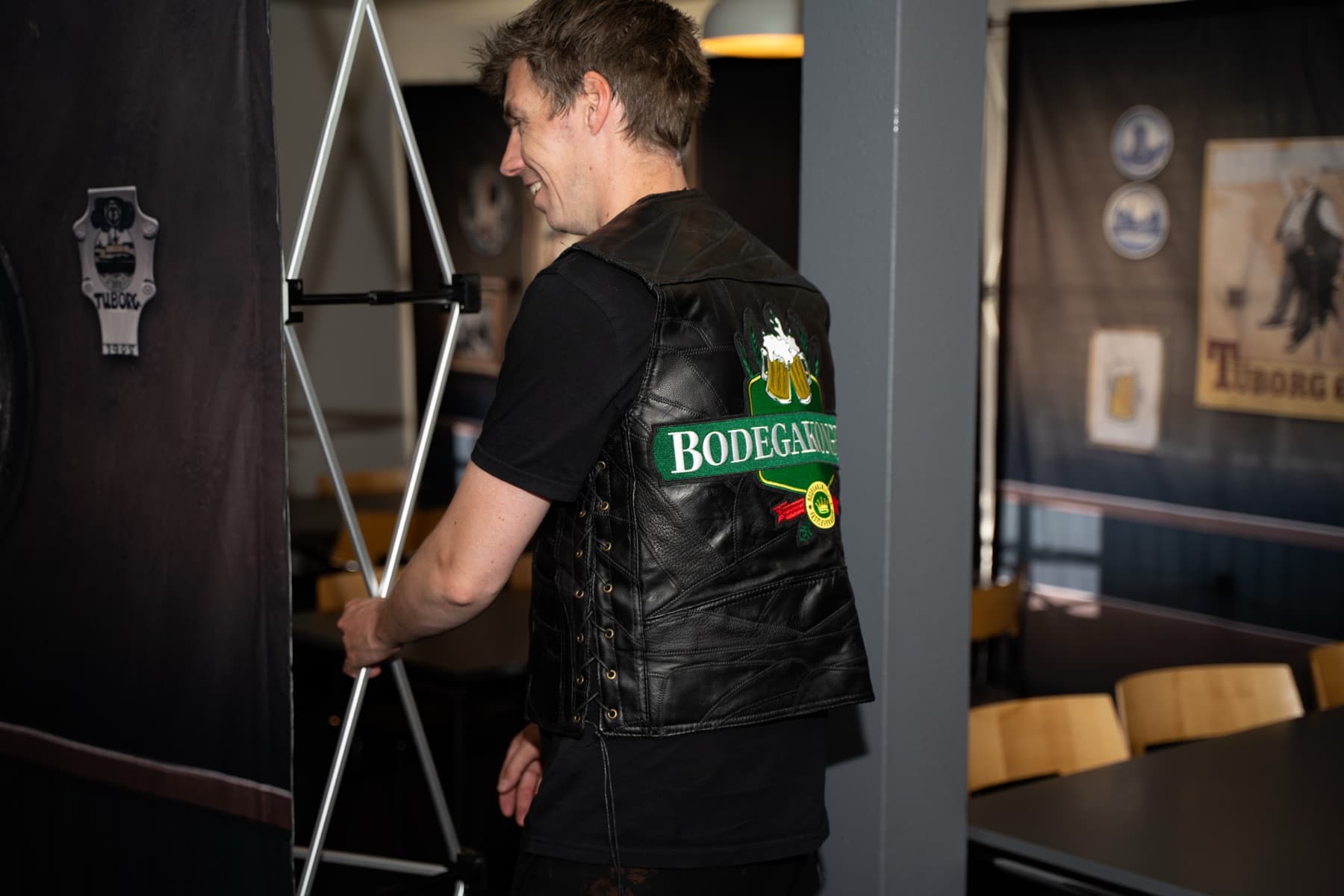 Baren gøres klar før festen